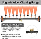 Undercarriage Pressure Washer Attachment 30 inch, Water Broom 4000 PSI - Image 3
