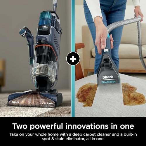 Shark R-EX200 CarpetXpert Deep Cleaner for Carpet, Rugs & Upholstery with StainStriker, Navy - Certified Refurbished - Image 2