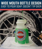 McKillans Foam Cannon for Pressure Washer (Wide Mouth) - Car Wash Snow Foam Cannon Lance Pressure Washer Soap Dispenser for Car Washing with Adjustable Thick Foam + 1/4 Quick Connector - Image 4