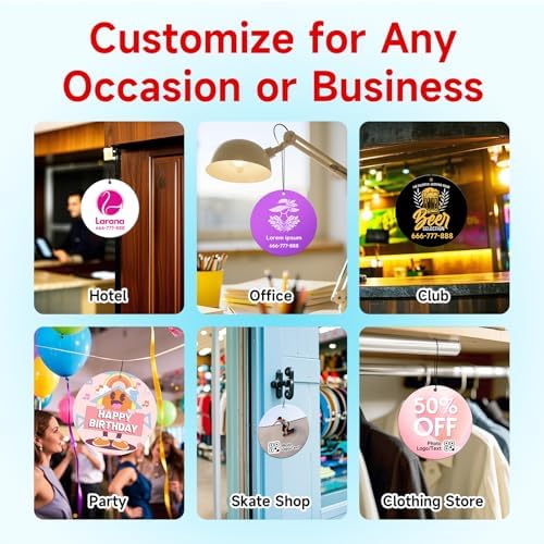 Bulk Custom Car Air Fresheners with Logo or QR Code - Image 4
