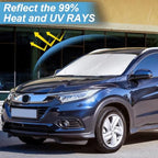 Custom Fit HR-V Windshield Sunshade for 2021-2026 Honda HR-V LX Sport EX-L - Image 2