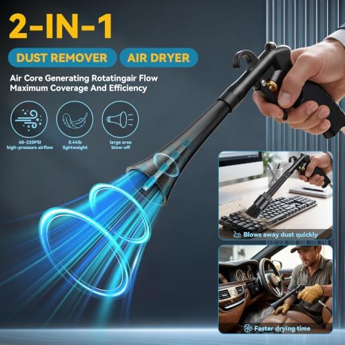 Tornado Car Cleaning Gun with Replacement - Image 3