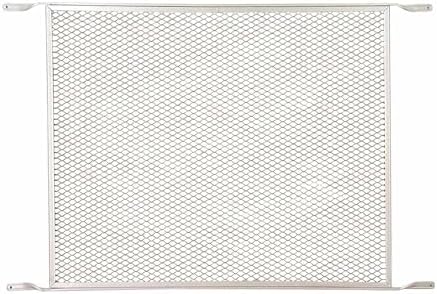 M-D Building Screen Storm Door Grille, Silver, 20in x 32in Trim Fit | Indoor/Outdoor Use, Rust-Resistant Finish, Screws Included, Protects Screen Panel, Hacksaw Cuttable by M-DBuildingProducts