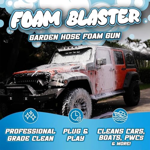 Salty Captain Foam Cannon for Hose – The Ultimate Foam Blaster - Image 2