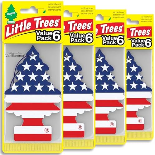 Little Trees Vanilla Pride Air Freshener, (Pack of 24) by LITTLETREES