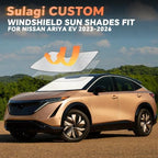 Windshield Sun Shade for Nissan Ariya (EV SUV) 2023-2026 - Image 6