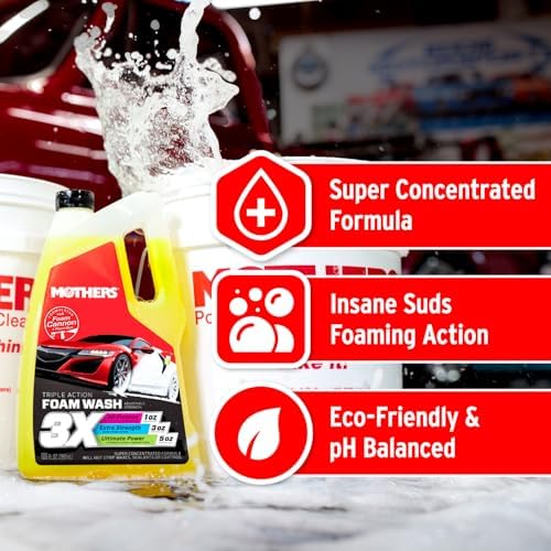 Mothers Triple Action Foam Wash, 100 oz. (05610) - Image 3