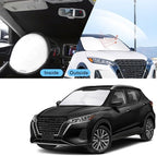 TINGLU Sun Shade for Nissan Kicks S SV SR Crossover 2018-2024 Accessories Windshield Sun Shade Window Shade UV Rays Protection Sun Visor Cover with Steering Wheel Sunshade Storage Bag - Image 6