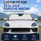 Custom Fit Windshield Sun Shade for Porsche Macan 2014-2026 - Image 2