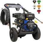 Westinghouse WPX3600 Gas Pressure Washer, 3600 PSI and 2.7 GPM, Onboard Soap Tank, Spray Gun and Wand, 5 Nozzle Set, for Cars/Fences/Driveways/Homes/Patios/Furniture by Unknown