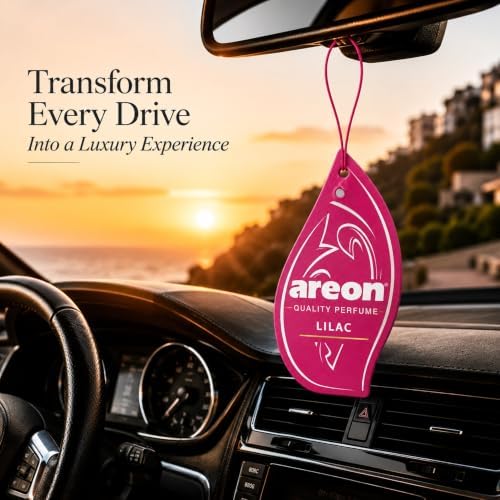 AREON MON Lilac Scent Hanging Car Air Freshener Pack of 12 - Image 2