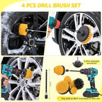 Nilight 27PCS Car Detailing Kit for Interior Exterior Car Care, Yellow - Image 5