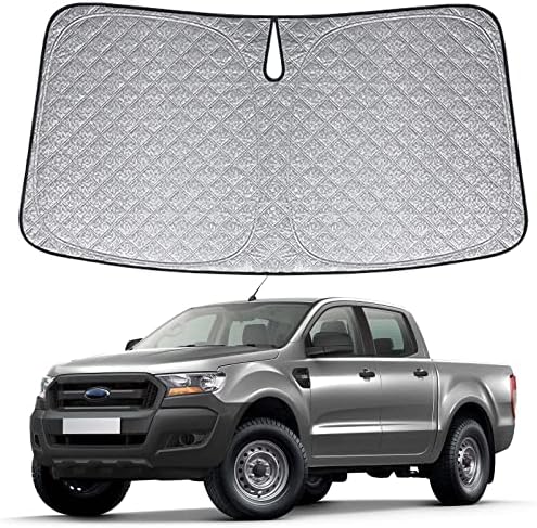 6 Layers Windshield Sun Shades for Ford Ranger 2019-2024 by Federedevo