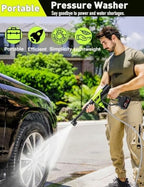 Cordless Pressure Washer, Lightweight Portable Power Washer - Image 2