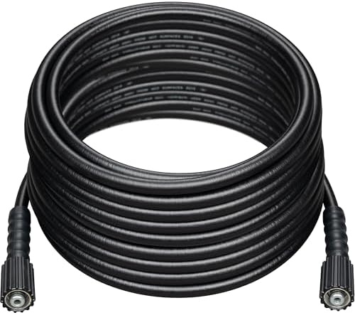 Westinghouse 50 ft PVC Pressure Washer Hose - 3400 Max PSI - For Gas and Electric Pressure Washers by Unknown