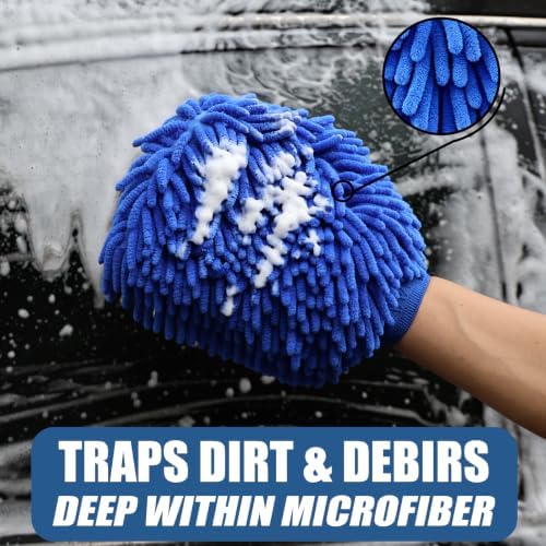Electric Foam Sprayer 2L for Car Wash with 2 Mitts, Rechargeable - Image 5