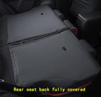 Custom Fit Car Seat Cover for Toyota RAV4 2013 2014 2015 2016 2017 2018 Waterproof Faux Leather (Black with Red Trim, LU2013-2018 RAV4) - Image 4