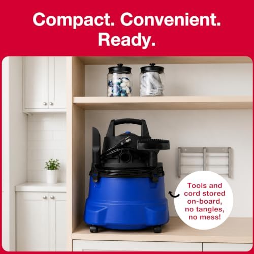 Koblenz WD-5 L2 Wet Dry Vacuum Cleaner, Blower, Shop Vac 3.5 PHP, 5 Gallon - Image 5