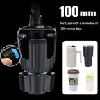 Cup Holder Phone Mount for Car, 2 in 1 Cell P Car Mount 360 Rotation Cup Holder Expander for Stanley 10-40oz Drink Bottles, Mugs and Phone Compatible with iPhone Samsung - Image 4