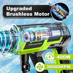 Highsam Cordless Handheld Washer,1500PSI Brushless Portable Car Washer - Image 2