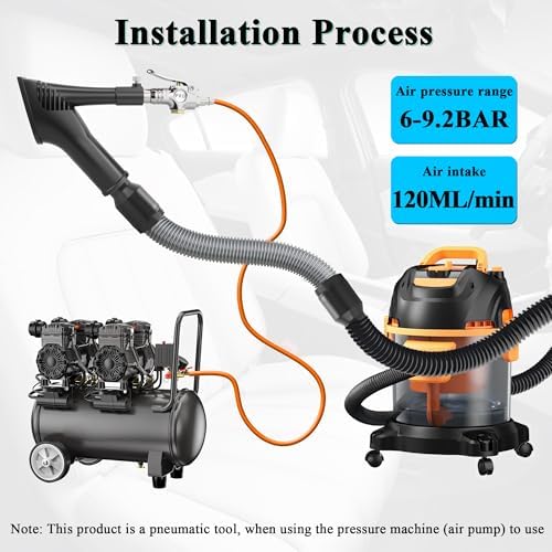 GOCCIDA 2IN1 Tornado Car Cleaning Gun & Vacunm Gun with Ergonomic Grip - Image 5