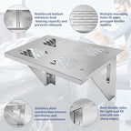 Stainless Steel Pressure Washer Shelf - 20" X 10" - Image 4