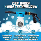 Salty Captain Foam Cannon for Hose – The Ultimate Foam Blaster - Image 3