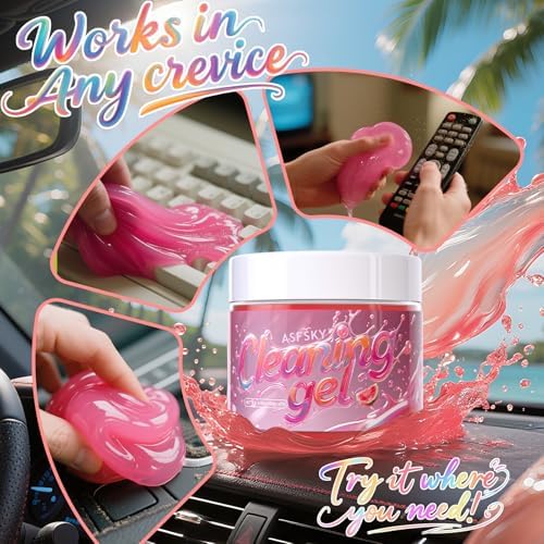 ASFSKY Car Cleaning Gel Cleaning Putty Universal Cleaning Gel Watermelon - Image 3