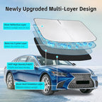 Windshield Sun Shade for Lexus LS 2018-2026 Sunshade - Image 3