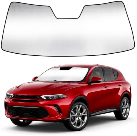 Windshield Sun Shade Custom Fit Dodge Hornet 2023-2026 by LungsiMotor
