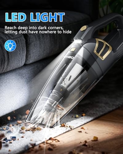 Handheld Vacuum Cordless Rechargeable, Hand Held Car Vacuum Cleaner - Image 4