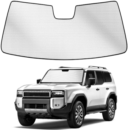 Windshield Sun Shade for Toyota Land Cruiser 2024-2026 by SULAGIWINDSHIELDSUNSHADE