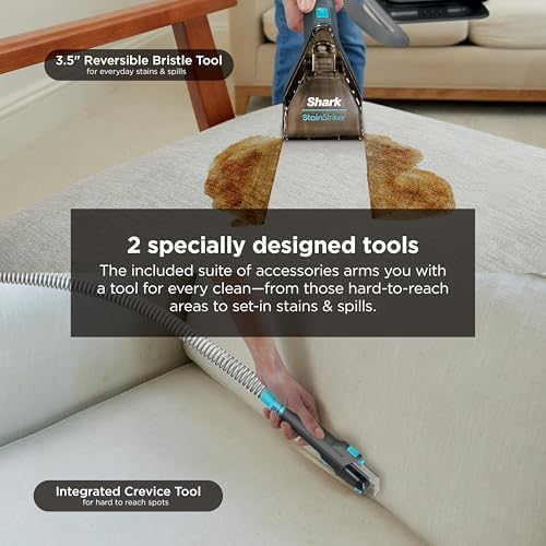 Shark StainStriker Portable Spot & Stain Cleaner, 2 Tools, PX221BRN - Image 6
