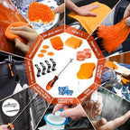 61 PCS Car Detailing Kit Interior Cleaner, Auto Detailing Kit, Car Vacuum Car Interior Detailing Kit, Car Wash Kit with Bucket Detailing Brush Set Car Accessories for Motorcycle, Cars, Bikes, Wheels - Image 6