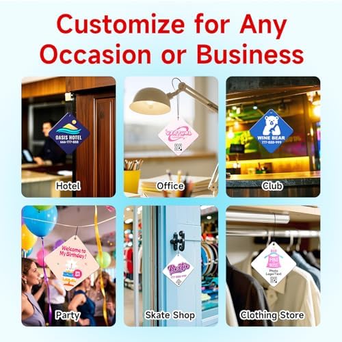 Bulk Custom Car Air Fresheners with Logo or QR Code - Image 4