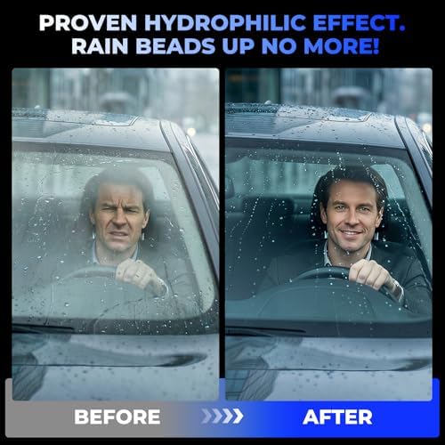 SGC Professional Cleaner Paste for Cars Glass Clear Vision Pro – Heavy Duty Degreaser, Removes Stubborn Oil Film & Water Spots on Windshields, Mirrors (Safe for Tinted Windows)(5.3 oz) - Image 4