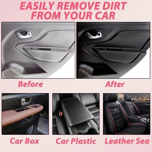 2PCS Polishing Cleaner, Car Interior Cleaner Spray, Total Vehicle Interior Detailer Spray Rejuvenation, 100ml Multi-Purpose Cleaner - Image 6