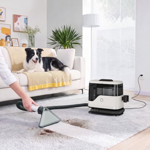 NEWBULIG Carpet and Upholstery Cleaner Machine Portable Carpet Shampooer - Image 3