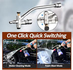 BEAR FORCE Foam Cannon Dual-Connector Accessory, Pressure Washer Double Tip Attachment for Soap Cannon, 5 Pressure Washer Sprayer Nozzles #035, 1/4" Quick Connect, for Car Wash, Car Detailing - Image 2
