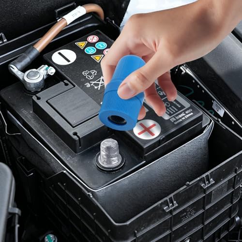 4PCS Car Battery Terminal Cleaners, Battery Terminal Brush for Automotive and Marine Batteries, Post Cleaner Wire Brush Tool with Storage Cover Included - Image 6