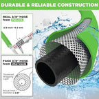 PWACCS 25FT Pressure Washer Hose, 3/8" Kink-Resistant for Hot/Cold Water - Image 4