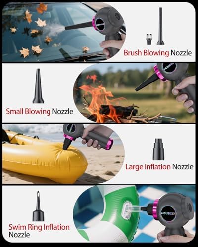houscly Car Vacuum Cordless Mini Handhled 4-in-1 High Power Cleaner 25000Pa - Image 3