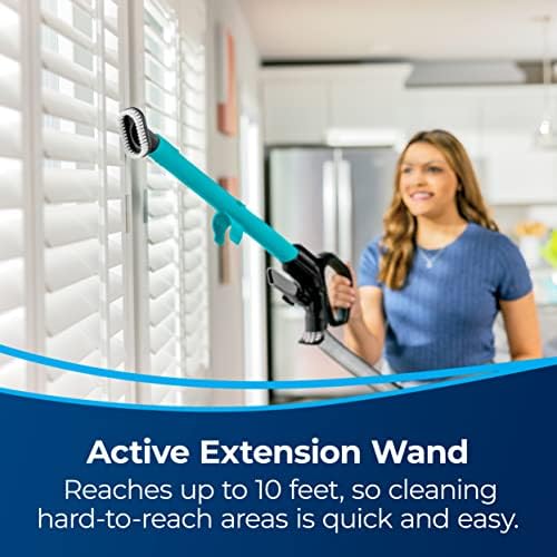 Bissell CleanView Rewind Pet Bagless Vacuum with Automatic Cord Rewind, Active Extension Wand for Hard-to-Reach Areas, Powerful Suction & Multi-Surface Cleaning, 3534 - Image 3