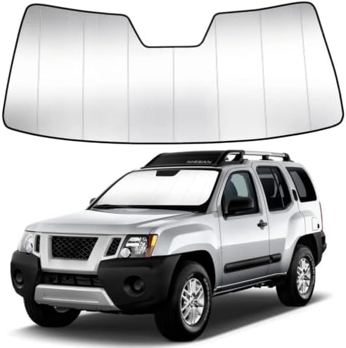 Windshield Sun Shade Custom Fit for NIS-san Xterra 2005-2015 by LungsiMotor