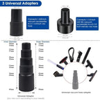 11PCS 1-1/4 Inch Vacuum Attachments Kit for Shop Vac Accessories - Image 2