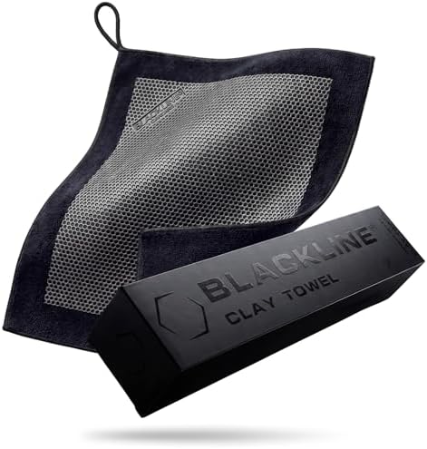 Blackline Synthetic Clay Towel 12"x12" - Clay Bar Alternative, Detailing by BlacklineCarCare