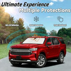 Windshield Sun Shade for Chevy Chevrolet Tahoe 2021-2025 - Image 3