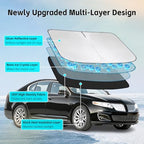 Windshield Sun Shade for Lincoln MKS 2009-2016 Sunshade - Image 3