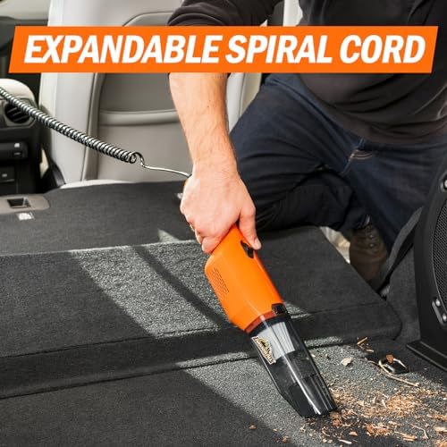 Armor All AA12V2 0903 Car Vac, Compact, Orange (Pack of 6) - Image 6