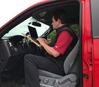 Contractor Size (23 1/2" x 16 1/2") Pickup & Car Desk - Mobile Office -Steering Wheel Laptop Table - Automobile Desk - Multipurpose Workstation For Vehicles - Car Writing Table/ Eating Tray - Image 6